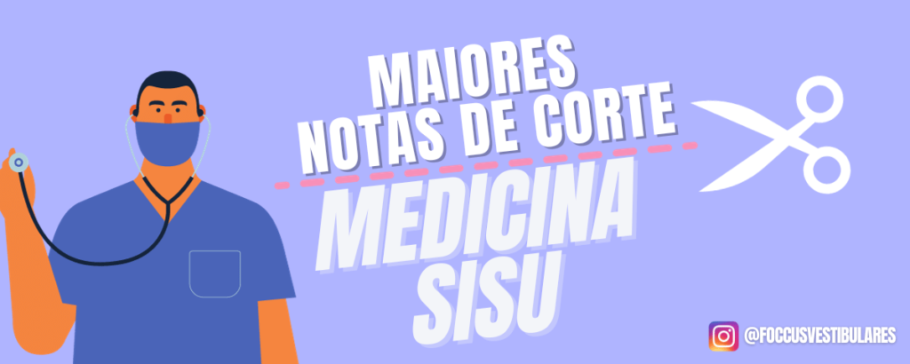 maiores notas de corte de medicina sisu